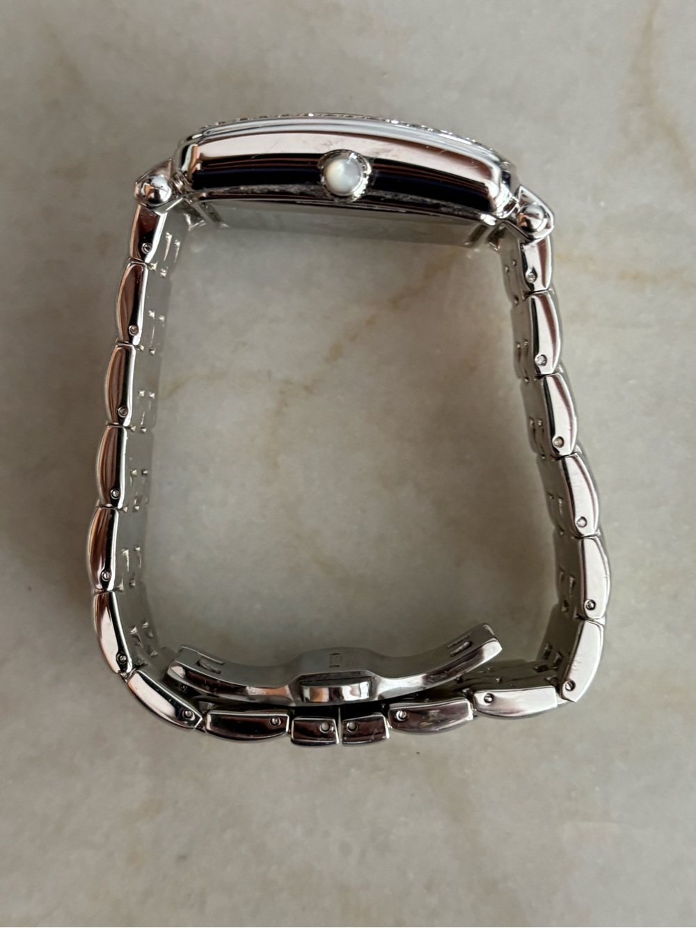 Rarities Carol Brodie Mother of Pearl Evil Eye Watch - Picture 4 of 6